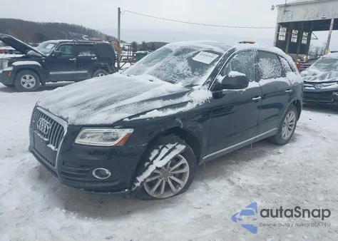 2017 Audi Q5 2.0T Premium from USA, damaged, VIN WA1C2AFP2HA020655